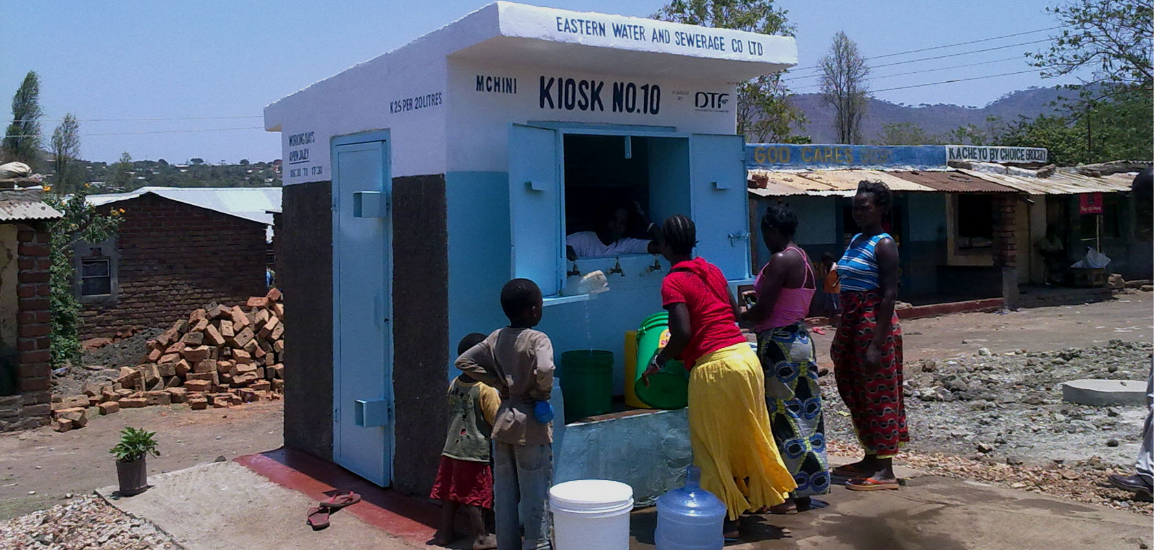 Determining the global potential for water kiosks