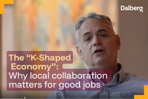Dalberg Partner Joe Dougherty on the “K-Shaped Economy”: Why Local Collaboration Matters for Good Jobs